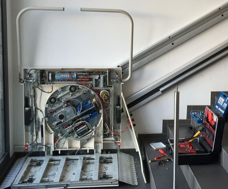 Reparatur Treppenlift