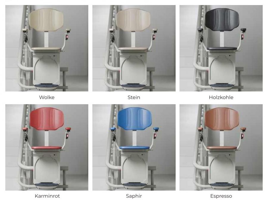 Eliva Polsterauswahl